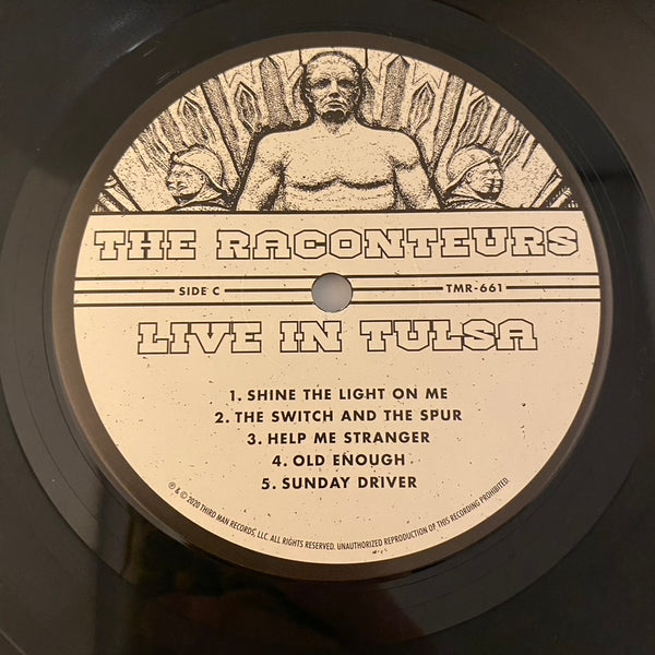 Raconteurs – Live In Tulsa 3LP USED NM/NM Color Vinyl w/ 7" Flexi