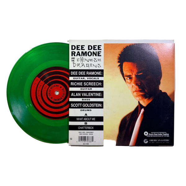 Dee Dee Ramone And The Chinese Dragons – What About Me 7" USED Vinyl NM/VG++ Color Vinyl