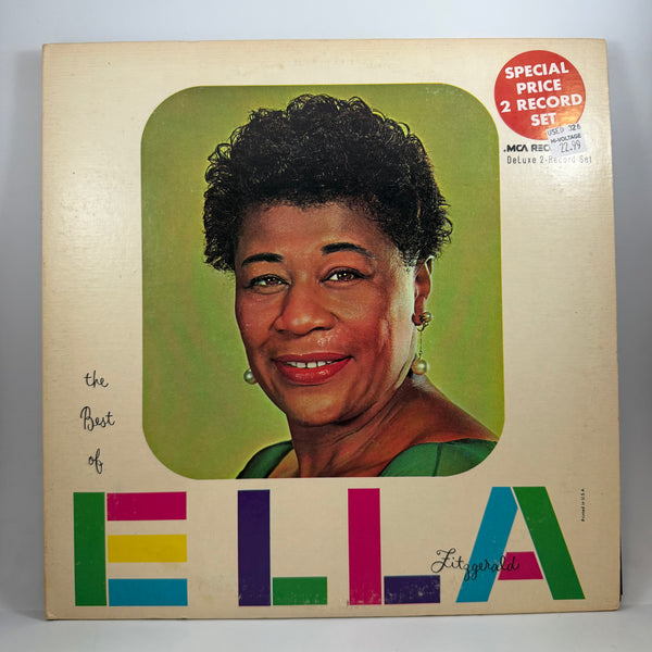 Ella Fitzgerald – The Best Of Ella Fitzgerald LP USED Vinyl VG+/VG+