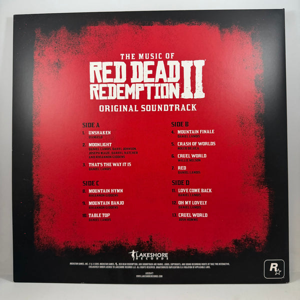 Various – The Music Of Red Dead Redemption II (Original Soundtrack) LP USED Vinyl NM/NM Color Vinyl