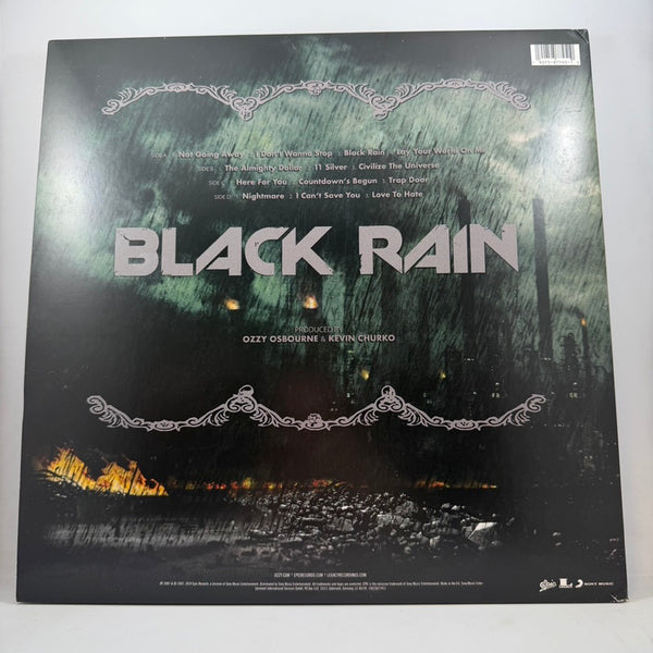Ozzy Ozbourne - Black Rain LP USED Vinyl NM/VG+ Color Vinyl