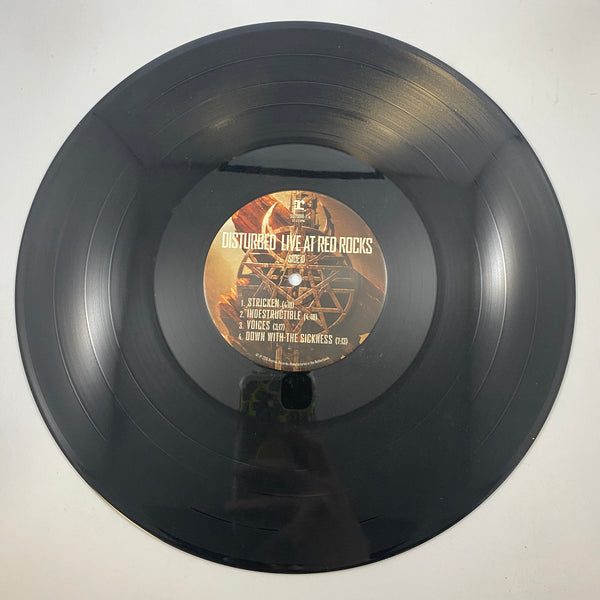 Disturbed – Live At Red Rocks LP USED Vinyl VG+/VG+