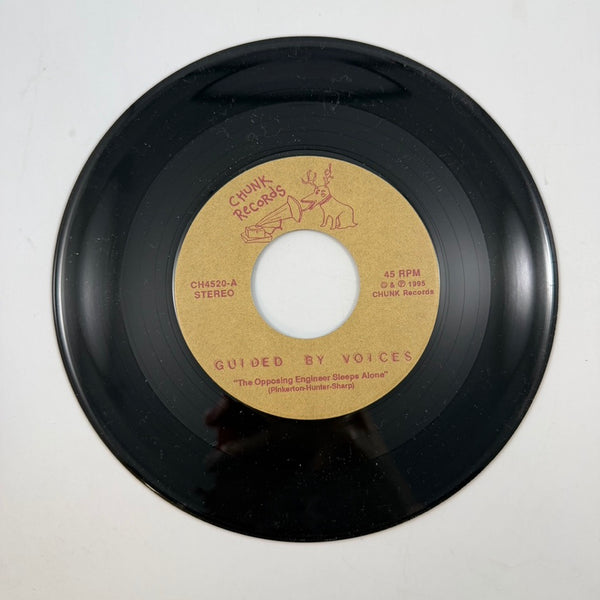 Guided By Voices / New Radiant Storm King – The Opposing Engineer Sleeps Alone / I Am A Scientist 7" USED Vinyl NM/VG+