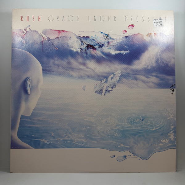 Rush – Grace Under Pressure LP USED Vinyl VG+/VG+