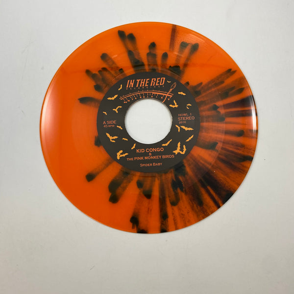 Kid Congo & The Pink Monkey Birds – Spider Baby 7" USED Vinyl VG+/NM Color Vinyl
