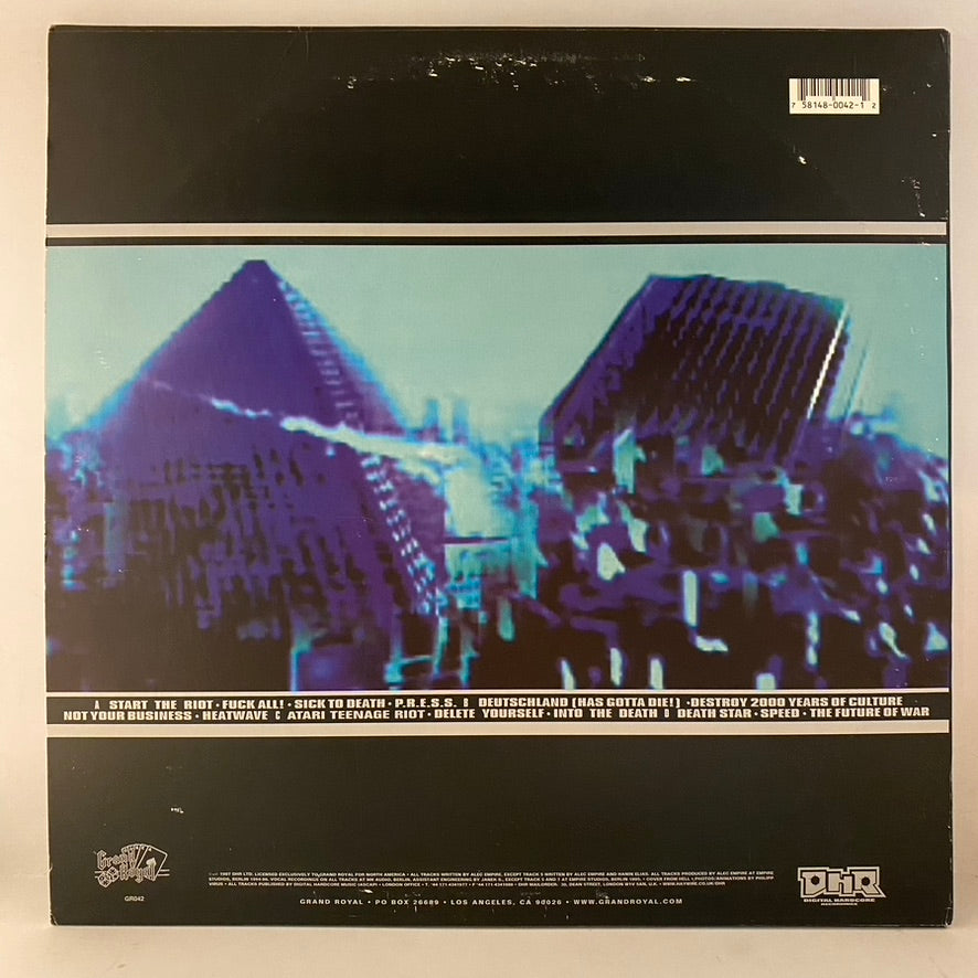 Atari Teenage Riot – Burn, Berlin, Burn! 2LP USED VG++/VG – Hi