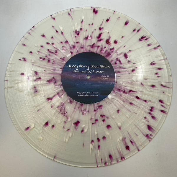 Happy Body Slow Brain – Dreams Of Water LP USED Vinyl NM/VG+ Color Vinyl