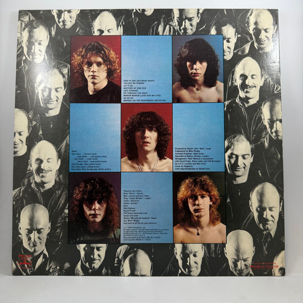 Def Leppard – High 'N' Dry LP USED Vinyl NM/NM