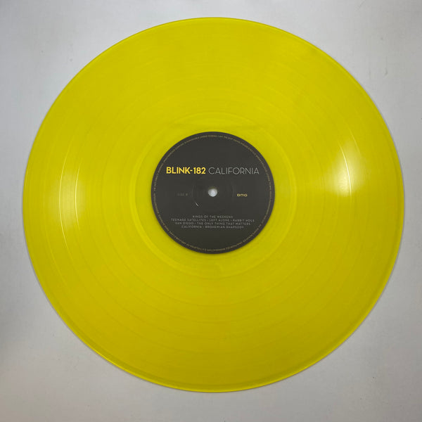 Blink-182 – California LP USED Vinyl NM/VG+ Color Vinyl