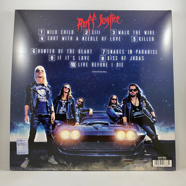 Crazy Lixx – Ruff Justice LP USED Vinyl NM/NM Color Vinyl