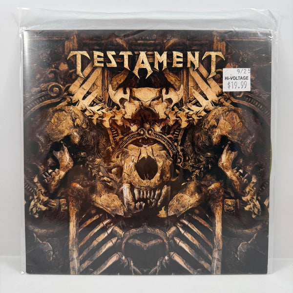 Testament - Alone In The Dark / Reign Of Terror 7" USED Vinyl VG+/VG+ Color Vinyl