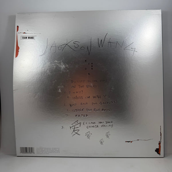 Jackson Wang – Mirrors LP USED Vinyl NM/VG+ Color Vinyl