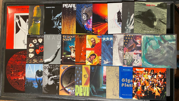 Pearl Jam Ten Club Christmas Singles 1991-2018 27x7" + 2x10" NM/VG++