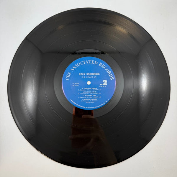 Ozzy Osbourne – The Ultimate Sin LP USED Vinyl VG++/VG+