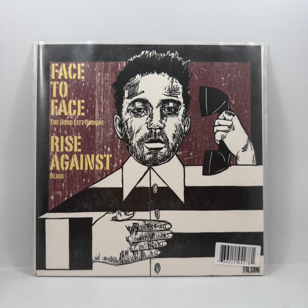 Rise Against / Face To Face – Rise Against / Face To Face 7" USED Vinyl NM/NM Color Vinyl