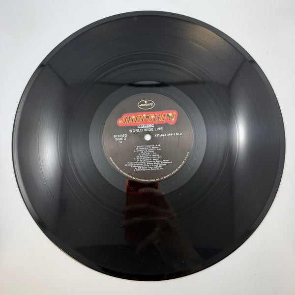 Scorpions – World Wide Live LP USED Vinyl VG+/VG+