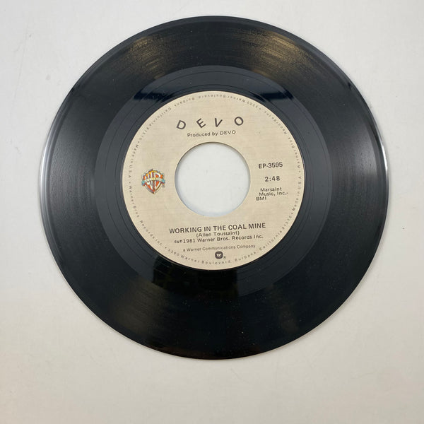 Devo – New Traditionalists LP USED Vinyl VG+/VG Promo Copy + 7"