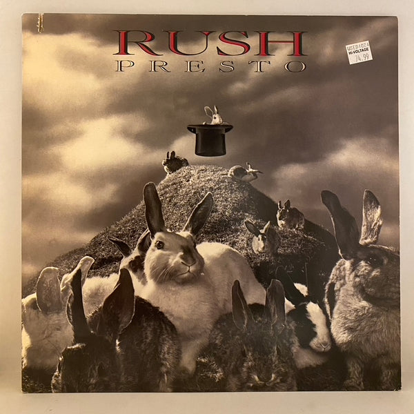 Rush – Presto LP USED VG++/VG+ 1989 Pressing