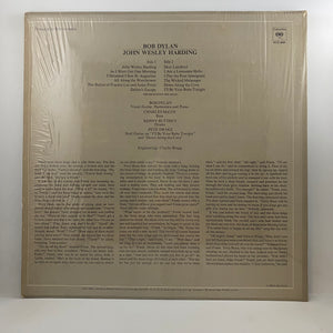 Bob Dylan – John Wesley Harding LP USED Vinyl VG+/VG+ 1970s Reissue Terre Haute Pressing