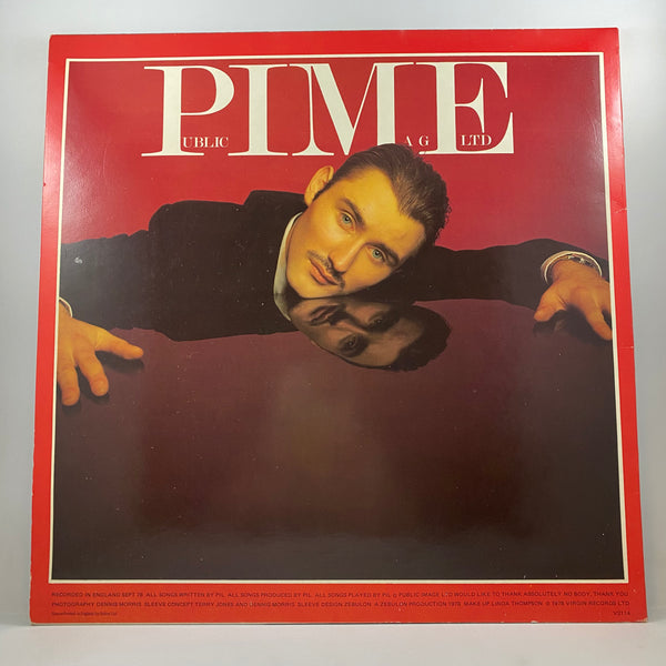 Public Image – Public Image (First Issue) LP USED Vinyl VG+/VG+
