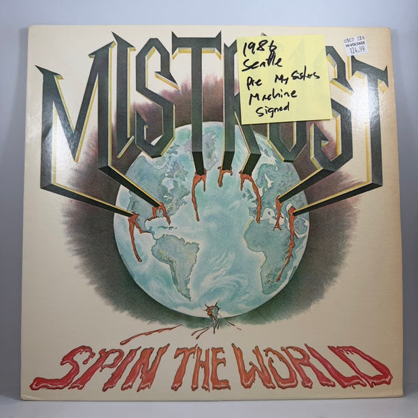 Mistrust – Spin The World LP USED Vinyl VG+/VG+