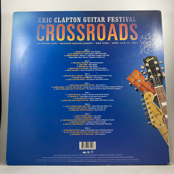 Eric Clapton – Crossroads Guitar Festival 2013 LP USED Vinyl NM/VG+