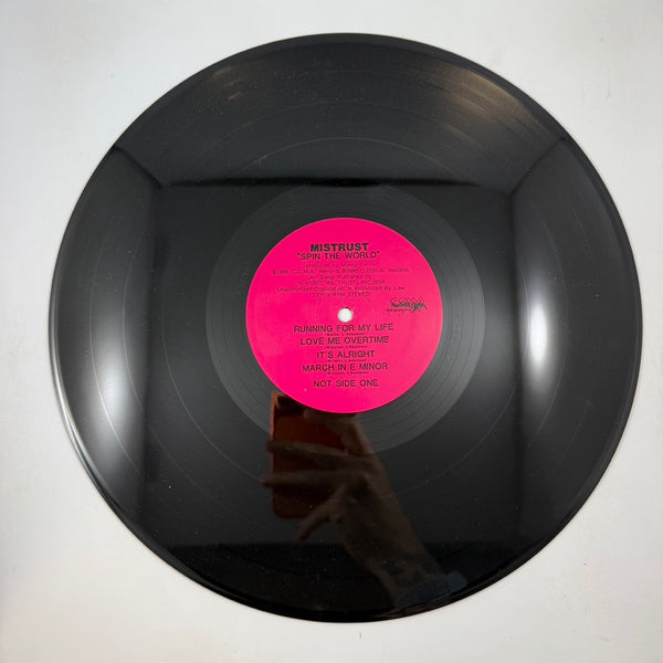 Mistrust – Spin The World LP USED Vinyl VG+/VG+
