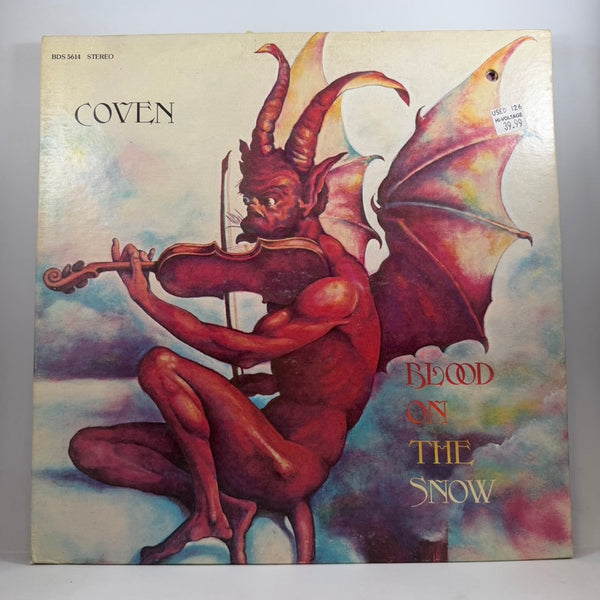 Coven – Blood On The Snow LP USED Vinyl VG+/VG+ Promo