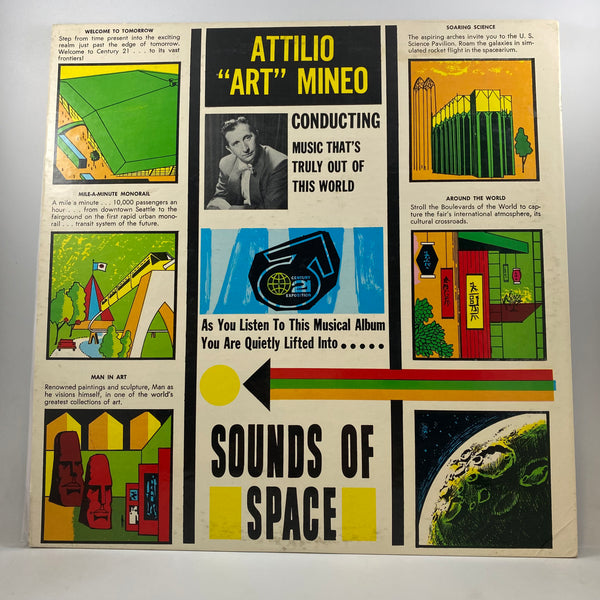 Attilio Mineo – Man In Space With Sounds LP USED Vinyl VG+/VG+