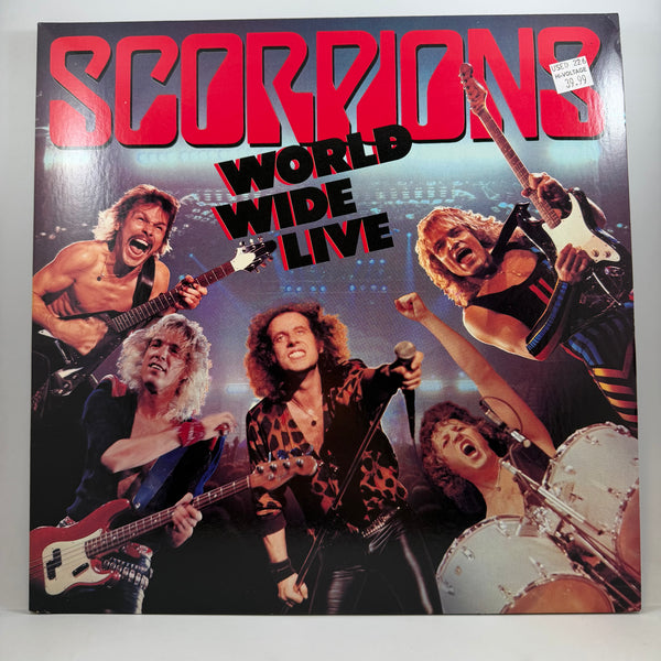 Scorpions – World Wide Live LP USED Vinyl VG+/VG+