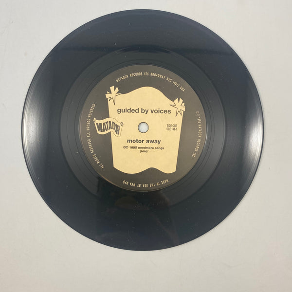 Guided By Voices – Motor Away / Color Of My Blade 7" USED Vinyl VG++/VG+