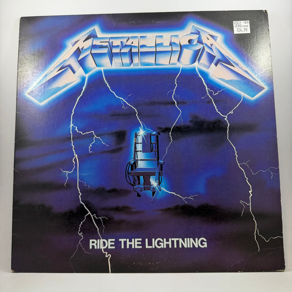 Metallica – Ride The Lightning LP USED vinyl VG+/VG+
