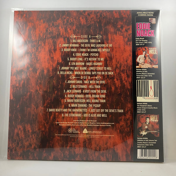 Various – Hillbillies In Hell - Country Music's Tormented Testament (1952-1974) Volume Two LP USED Vinyl NM/NM Color Vinyl