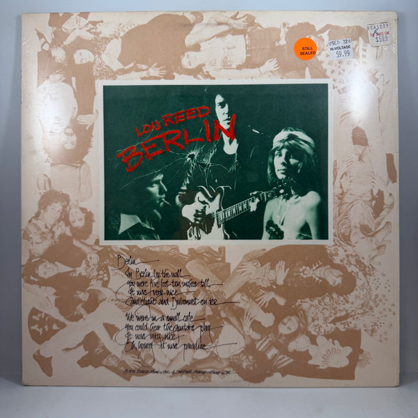 Lou Reed – Berlin LP NOS Vinyl Mint Still Sealed