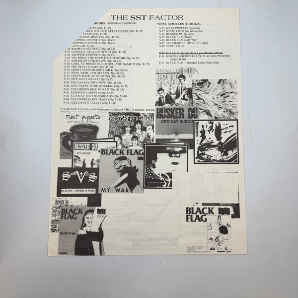Black Flag – Everything Went Black LP USED Vinyl VG++/VG