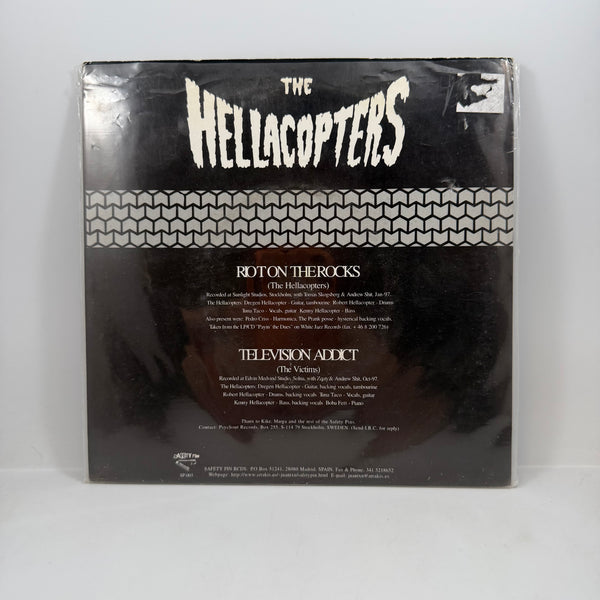 The Hellacopters – Riot On The Rocks 7" USED Vinyl VG+/VG+