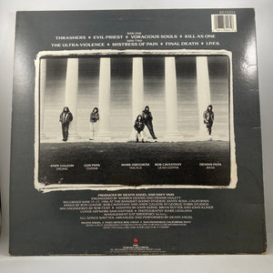 Death Angel – The Ultra-Violence LP USED Vinyl VG/VG