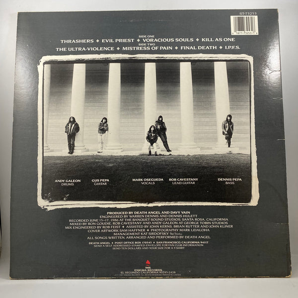 Death Angel – The Ultra-Violence LP USED Vinyl VG/VG