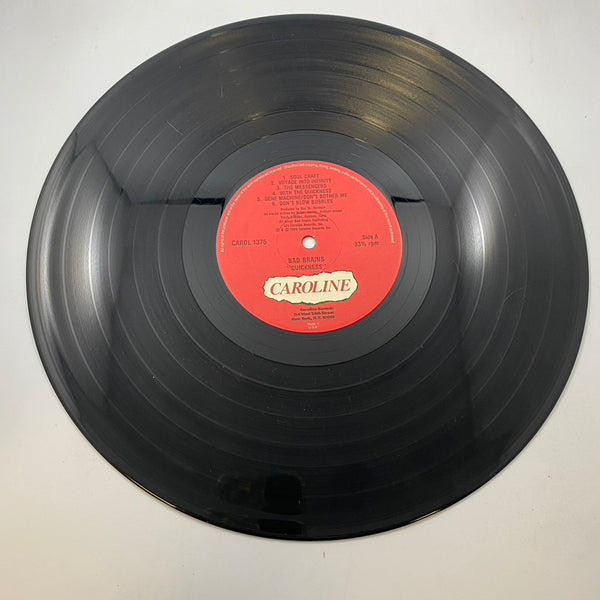 Bad Brains – Quickness LP USED Vinyl VG+/VG+