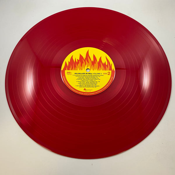Various – Hillbillies In Hell - Country Music's Tormented Testament (1952-1974) Volume Five LP USED Vinyl NM/NM Color Vinyl