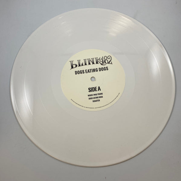 Blink-182 – Dogs Eating Dogs LP USED Vinyl NM/VG+ / Self Release / Color Vinyl