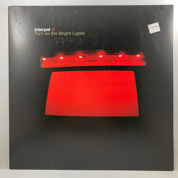 Interpol – Turn On The Bright Lights LP USED Vinyl VG+/VG+