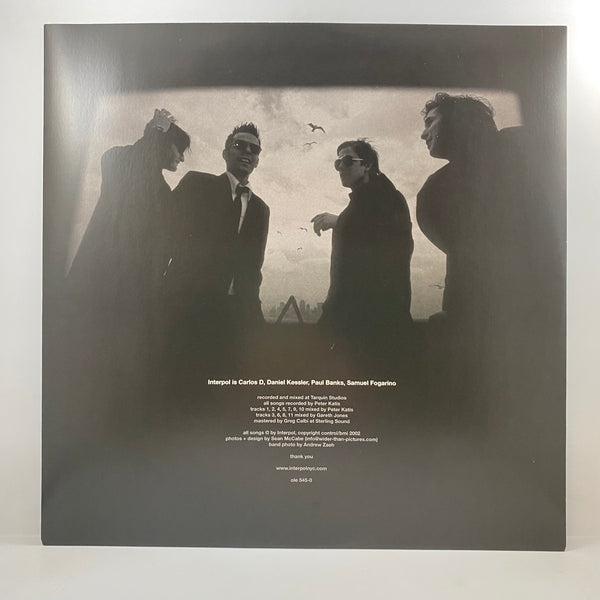 Interpol – Turn On The Bright Lights LP USED Vinyl VG+/VG+