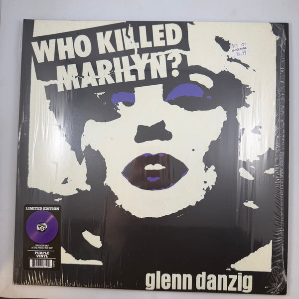 Glenn Danzig – Who Killed Marilyn? 12" USED Vinyl NM/NM Color Vinyl