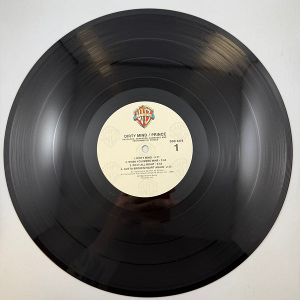 Prince – Dirty Mind LP USED Vinyl NM/VG+