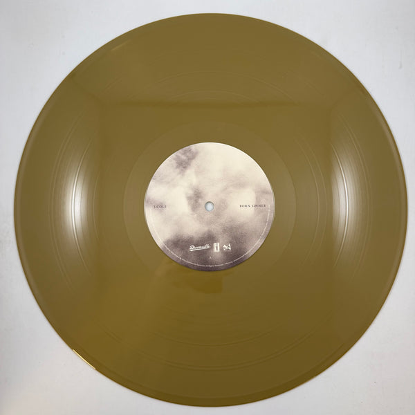 J. Cole – Born Sinner LP USED Vinyl NM/VG++ Color Vinyl