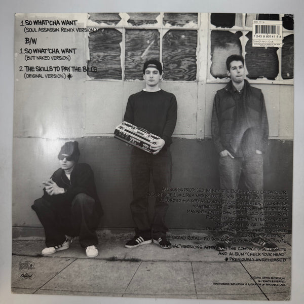 Beastie Boys – So What 'Cha Want 12" Single USED Vinyl VG+/VG++