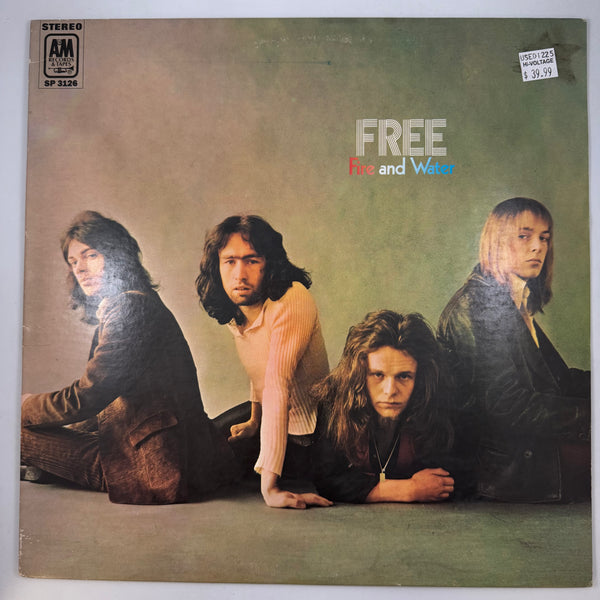 Free – Fire And Water LP USED Vinyl VG+/VG+