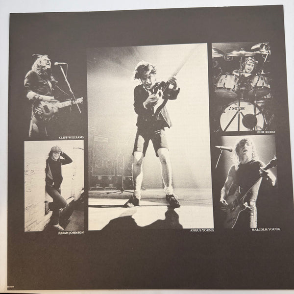 AC/DC – Back In Black Japanese Pressing, LP USED Vinyl, VG++/VG+