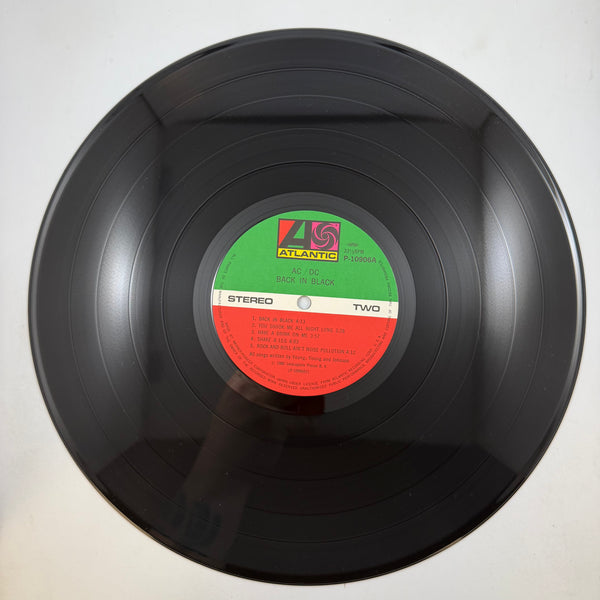 AC/DC – Back In Black Japanese Pressing, LP USED Vinyl, VG++/VG+